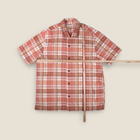 Frye And Co Men’s Aztec Triple Sunset Stripe Pockets Button Up Shirt Size XL - Picture 4 of 7